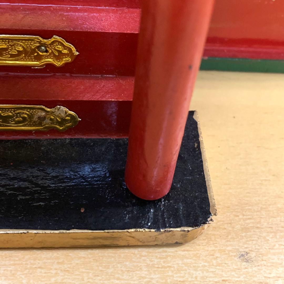 雛御殿 全長 50 cm 木製 直し パーツ不足あり 節句 雛祭り