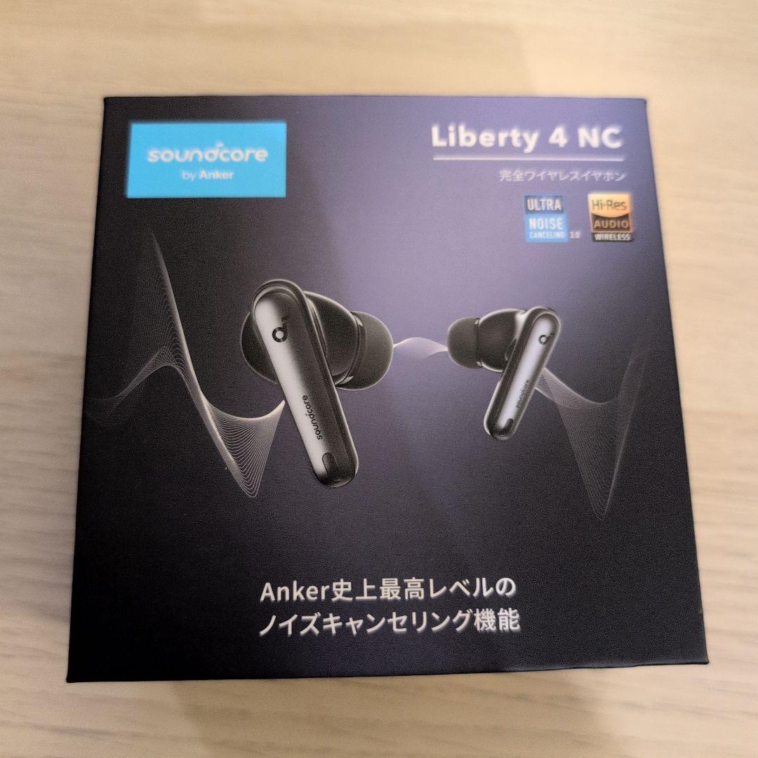 新品未使用】Anker Soundcore Liberty 4 NCブラック