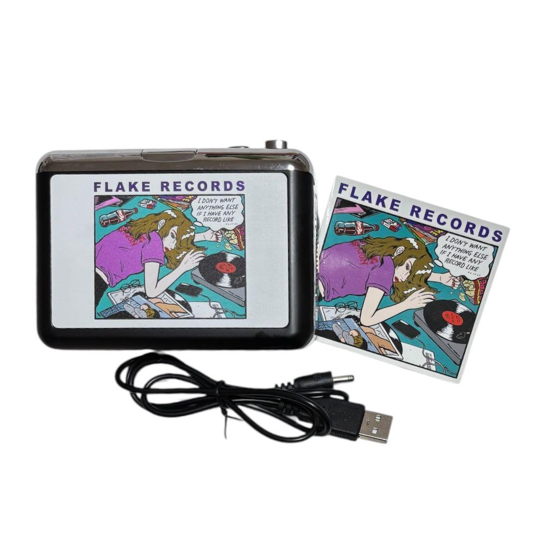 カセットプレーヤー Flake Records フレークレコーズ - メルカリ