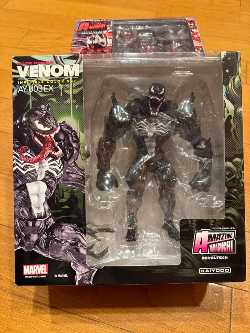 アメコミ KAIYODO AMAZING YAMAGUCHI VENOM AY-003EX Amazing Yamaguchi Venom AY-003EX Limited Invisible color ver