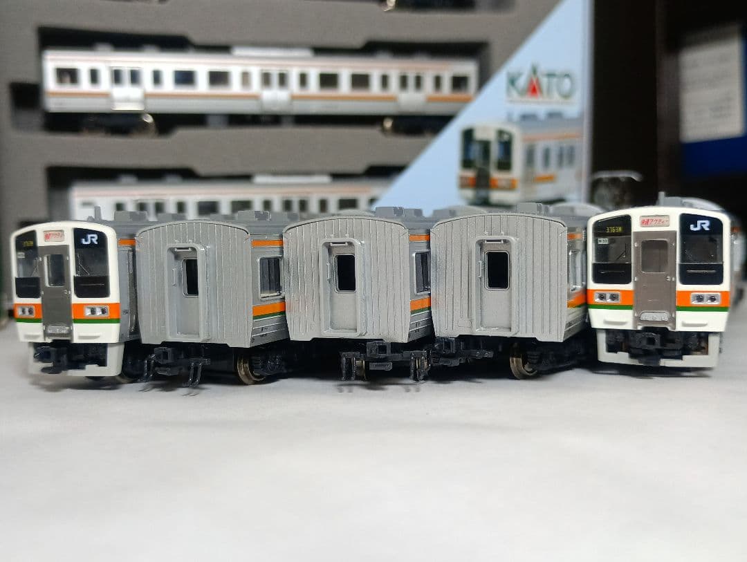 KATO 211系 15両 旧ロット（基本 7両+増結3両+5