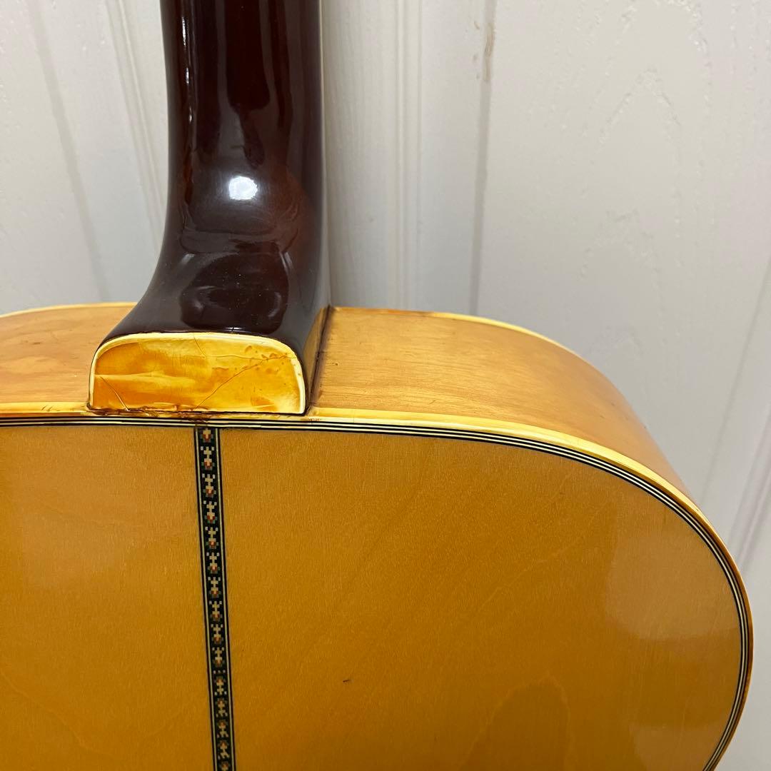 70s EGIMA folk real guitar ギター ハミングバード - メルカリ
