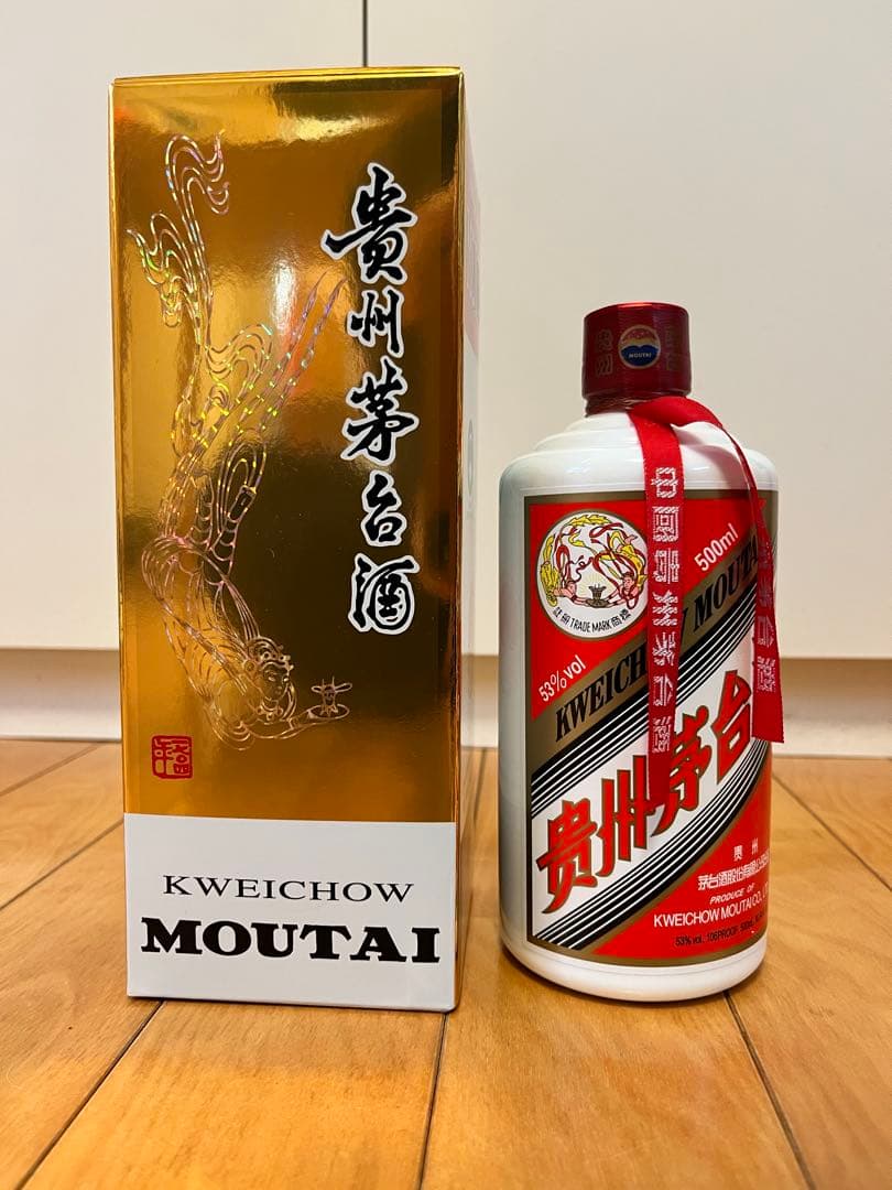 貴州茅台酒 天女ラベル Kweichow Moutai 500ml 53% 中国酒 貴州茅台酒 天女ラベル - 国内最大級お酒専門の競売-Lオークション