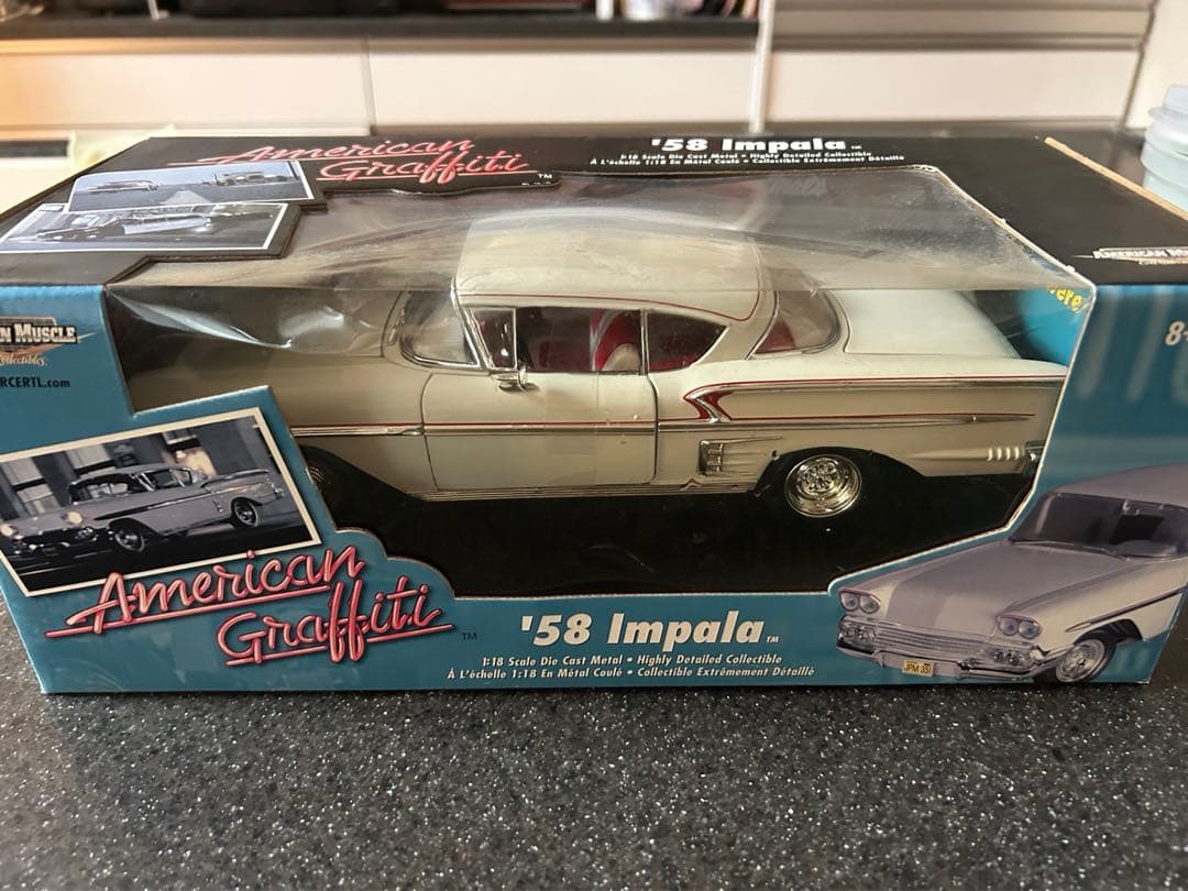 アメリカングラフィティ 1/18 1958シボレー インパラ - メルカリ