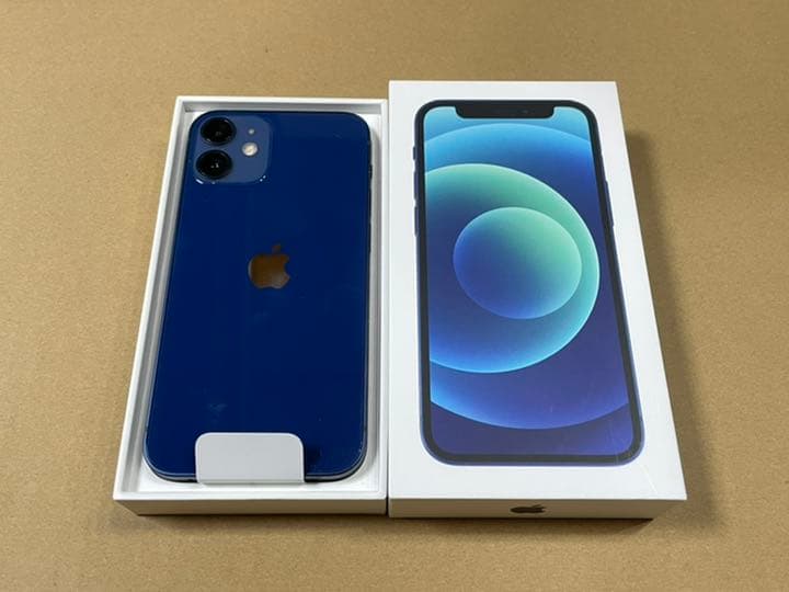 iPhone 12 mini ブルー 128 GB 節約 SIMフリー③ Amazon | 【整備済み