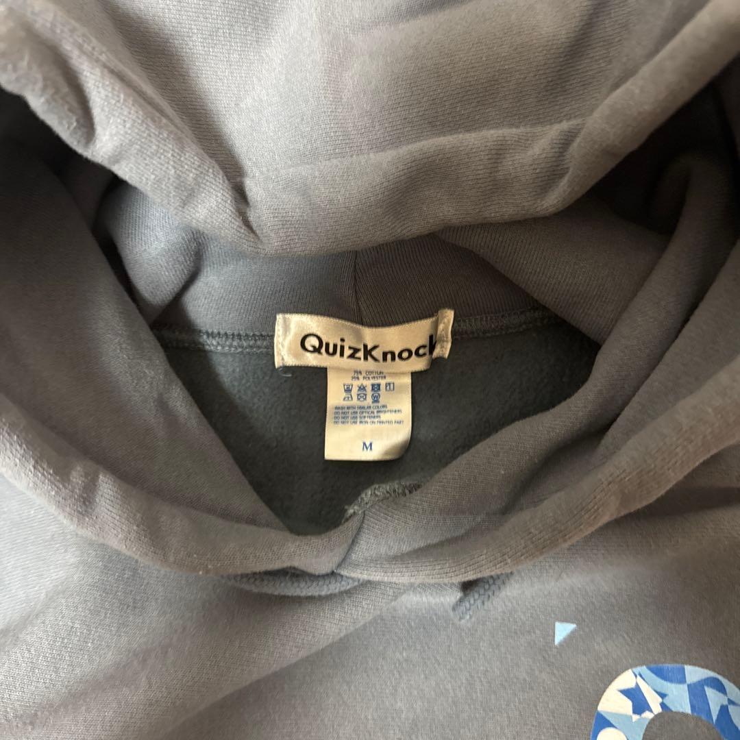 QuizKnockキュリオストア　四色定理パーカー　ストーンブルー