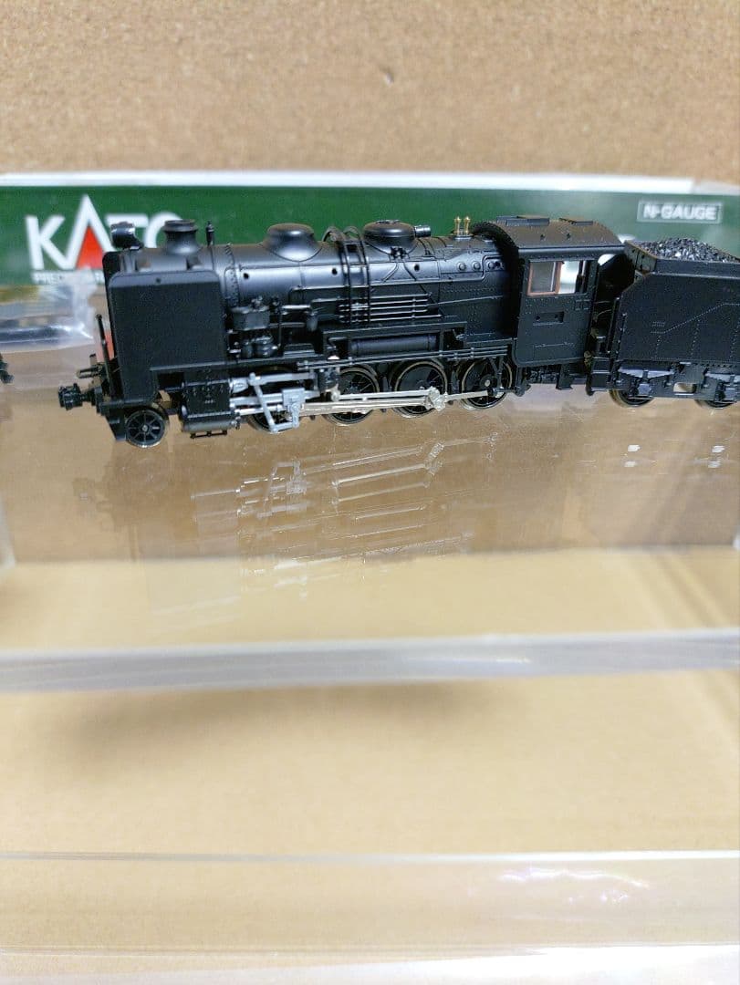 384☆ 中古美品 Nゲージ 蒸気機関車 KATO 2015 9600 デフ付