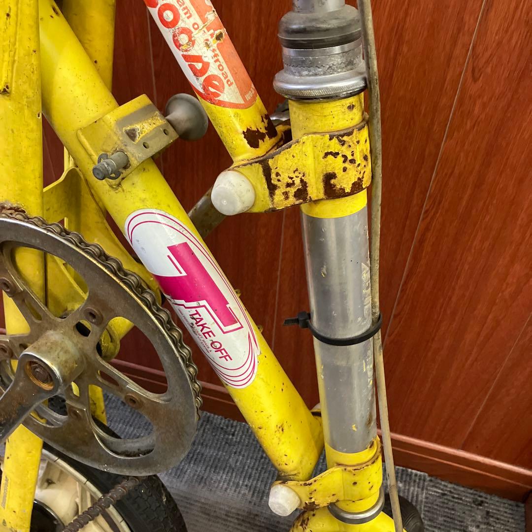 BRIDGESTONE 折りたたみ自転車 トランジットミニ　イエロー