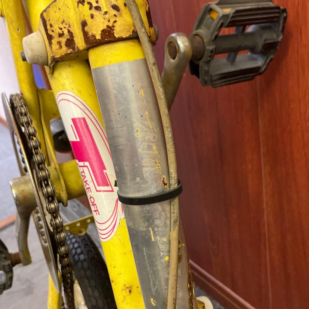 BRIDGESTONE 折りたたみ自転車 トランジットミニ　イエロー