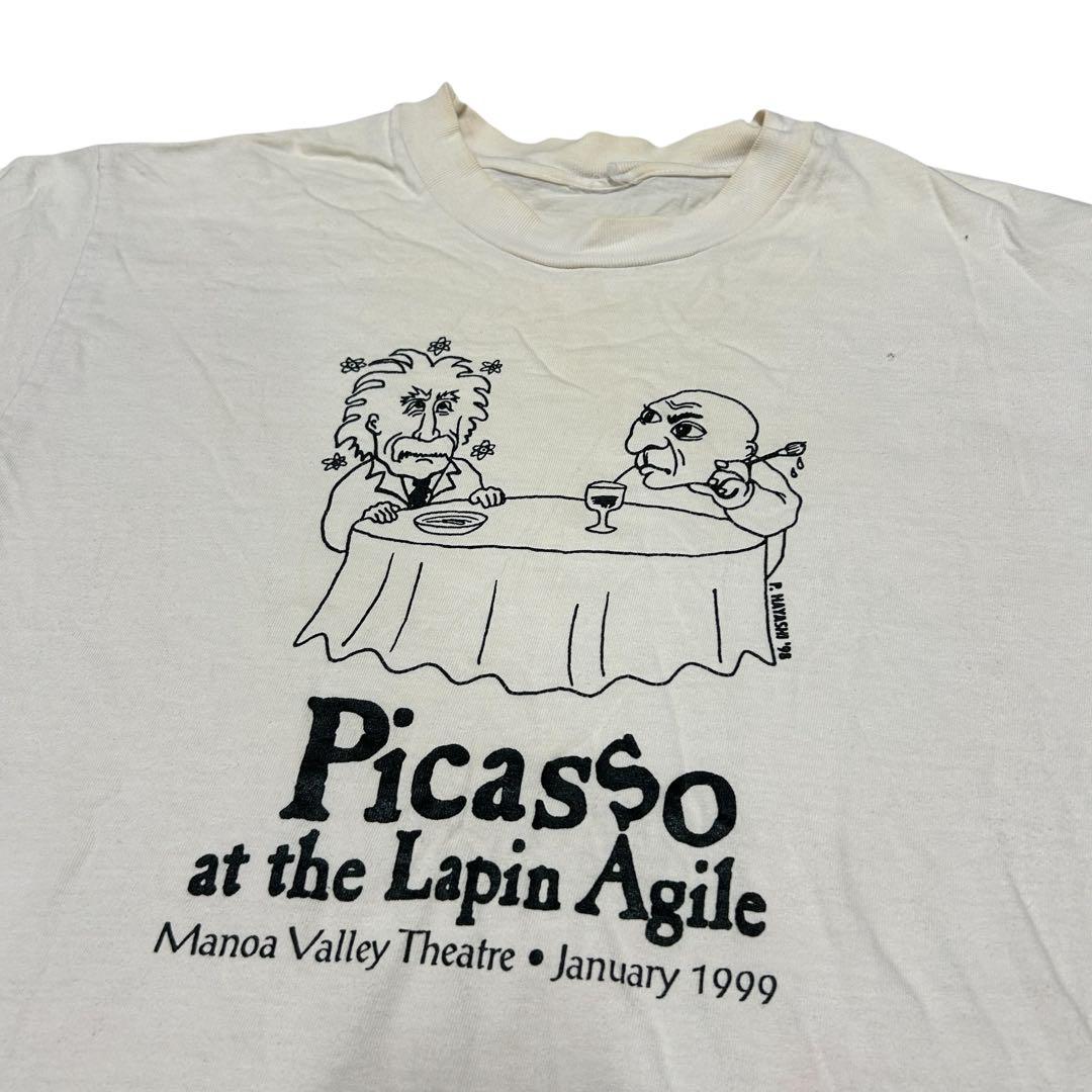 ヴィンテージ アインシュタイン レア 3Dプリント シングルステッチ T