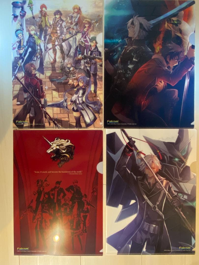 英雄伝説 閃の軌跡Ⅱ 抽選 限定 クリアファイル 創の軌跡 黎の軌跡 閃