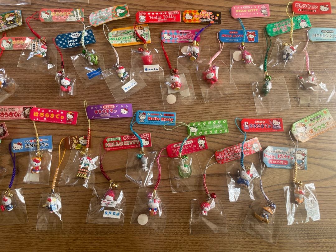 ハローキティ ご当地キティ ストラップ セット