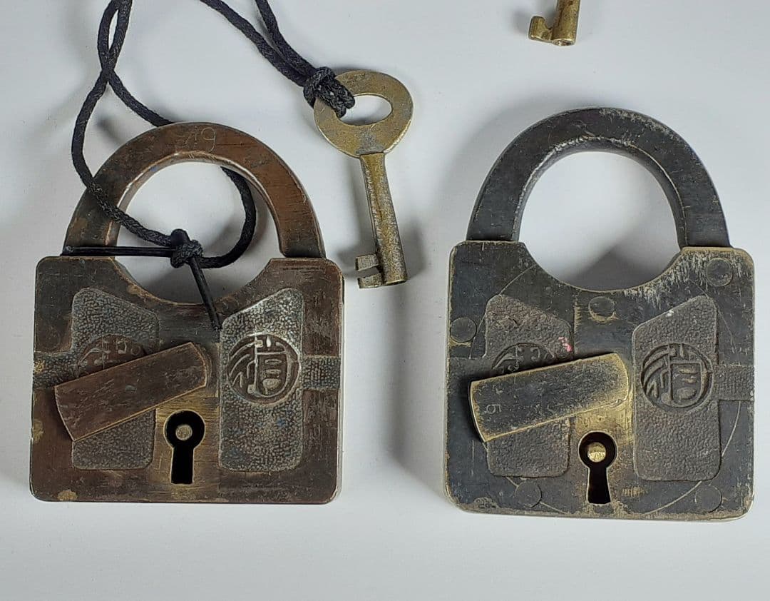 鉄道 錠前 3点 IWATA&CO.TOKYO 南京錠 岩田製 国鉄