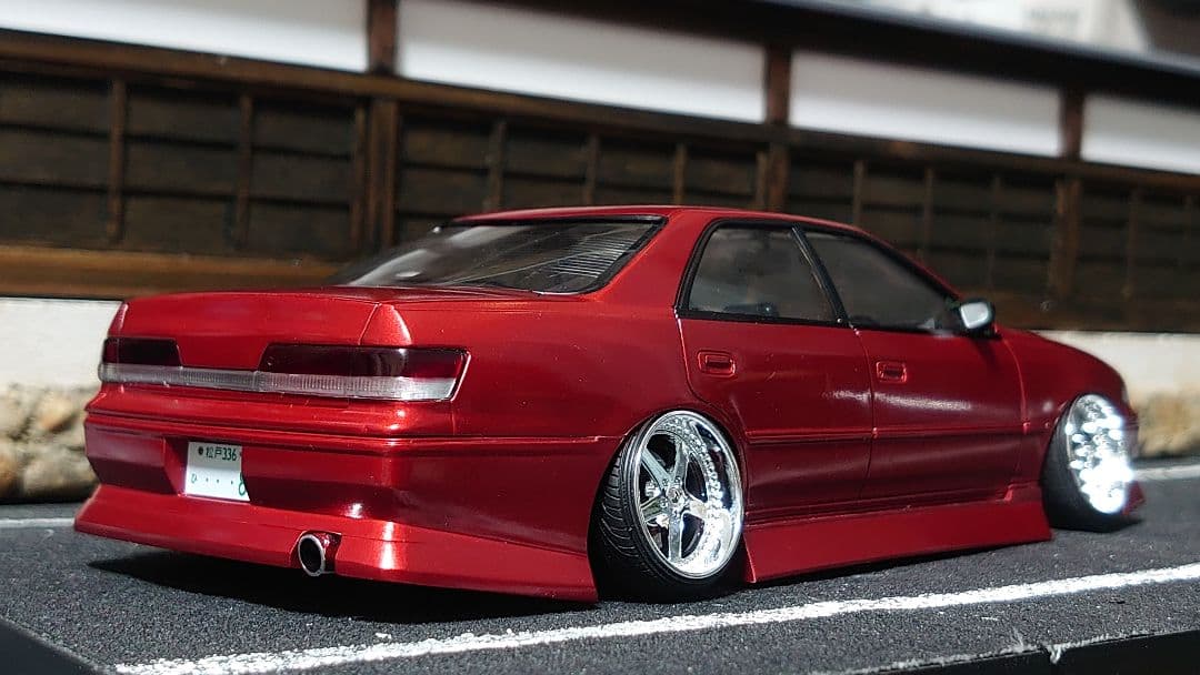 1/24 アオシマ BNスポーツ マークII 神奈川仕様 完成品