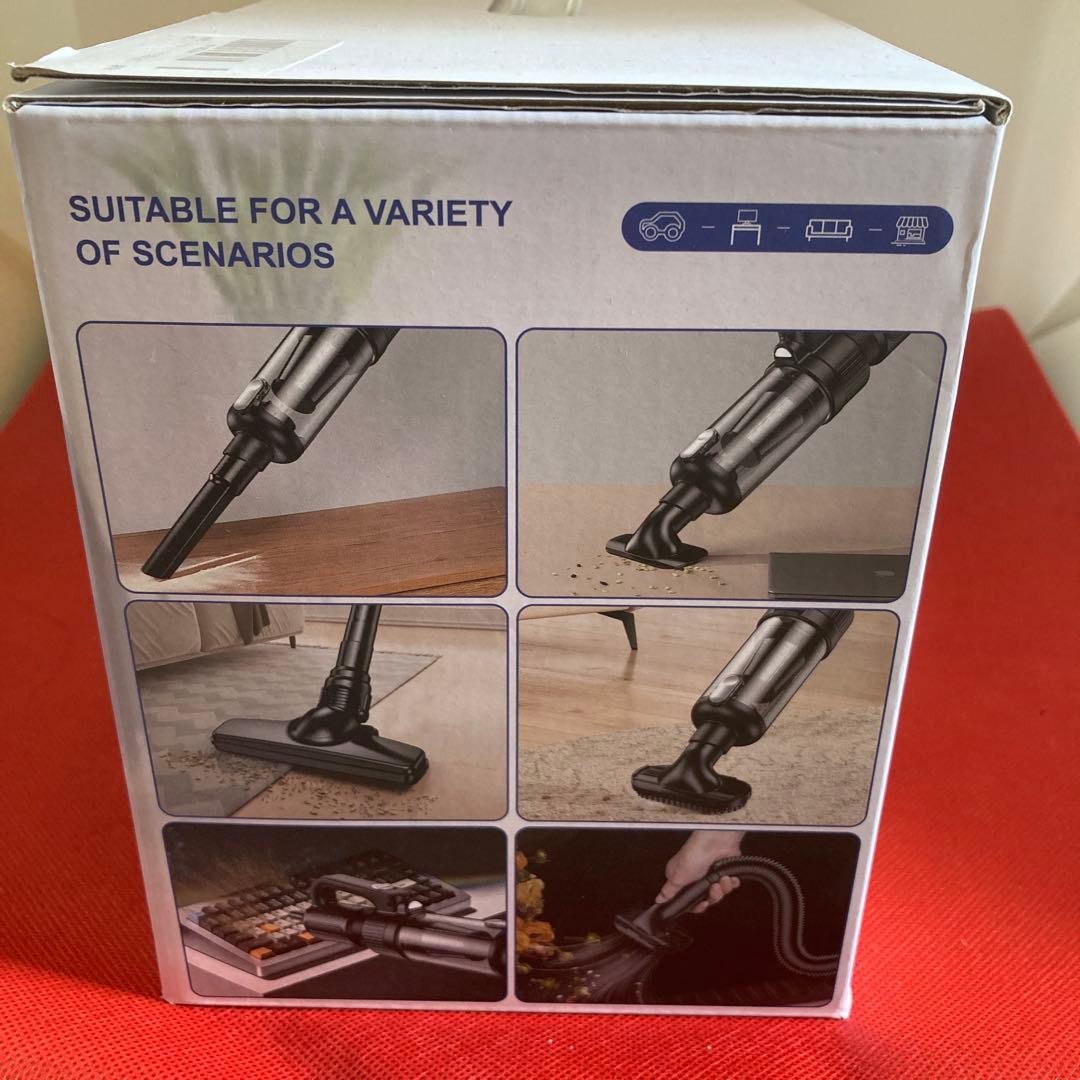 新品 VC007 ワイヤレス掃除機 吸引・吹き飛ばし機能