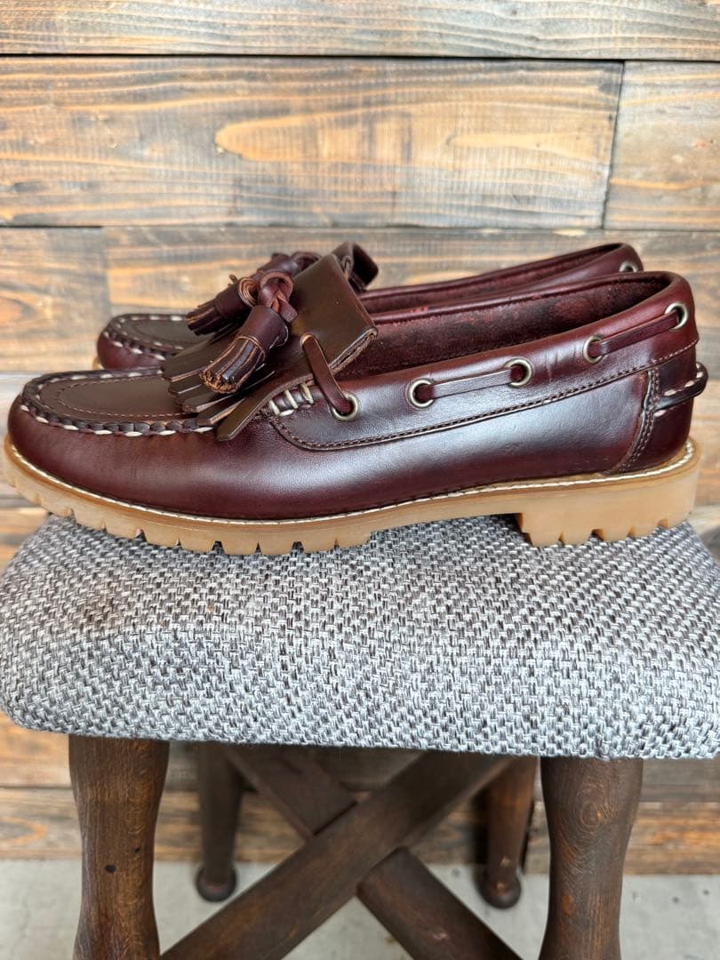 【新品未使用箱付き】WOLVERINE タッセルローファー24cm