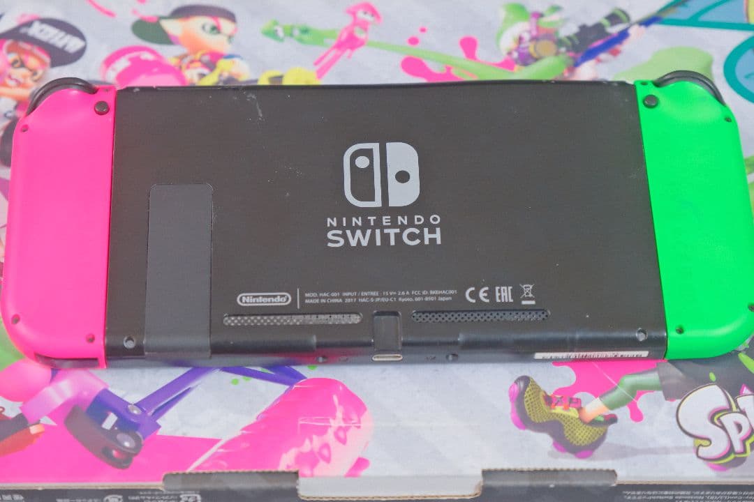 Nintendo Switch スプラトゥーン2セット(ソフトなし／ジャンク)