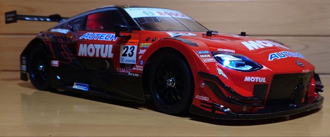 MOTUL AUTECH Z LEDライト付＆プロポバッテリー充電器完成品セット