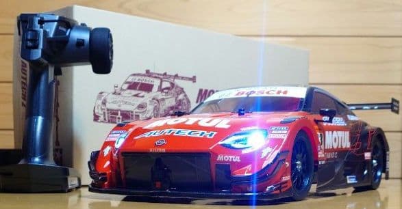 MOTUL AUTECH Z LEDライト付＆プロポバッテリー充電器完成品セット