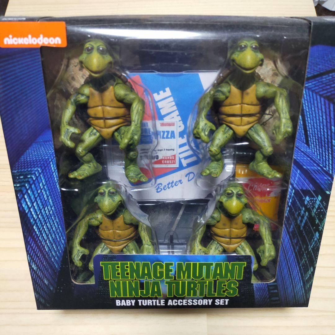 新品 ネカ NECA タートルズ ベビー フィギュア ムービー 1/4スケール