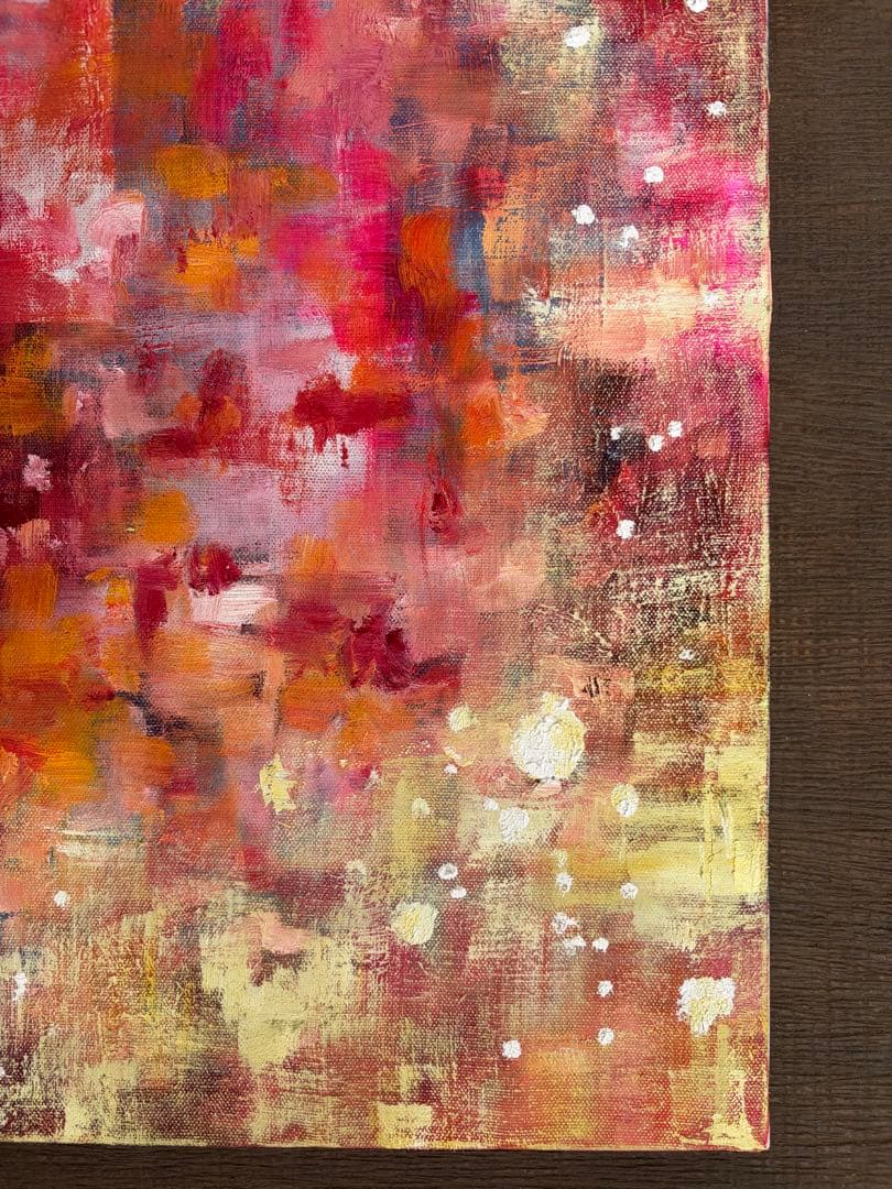 絵画　油絵　原画　抽象画　現代アート　F8