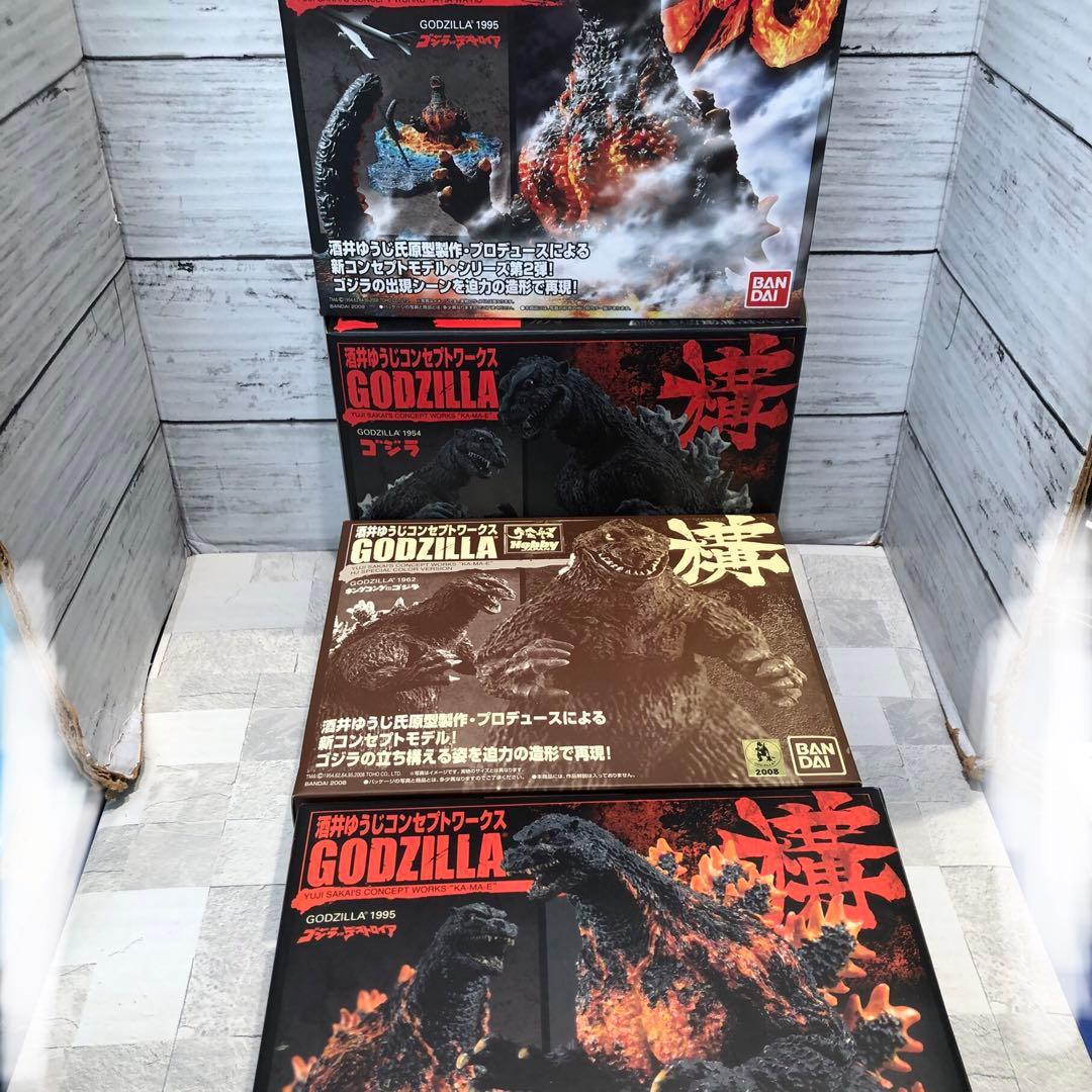 酒井ゆうじ コンセプトワークスゴジラ4種セット新品未開封品 - メルカリ