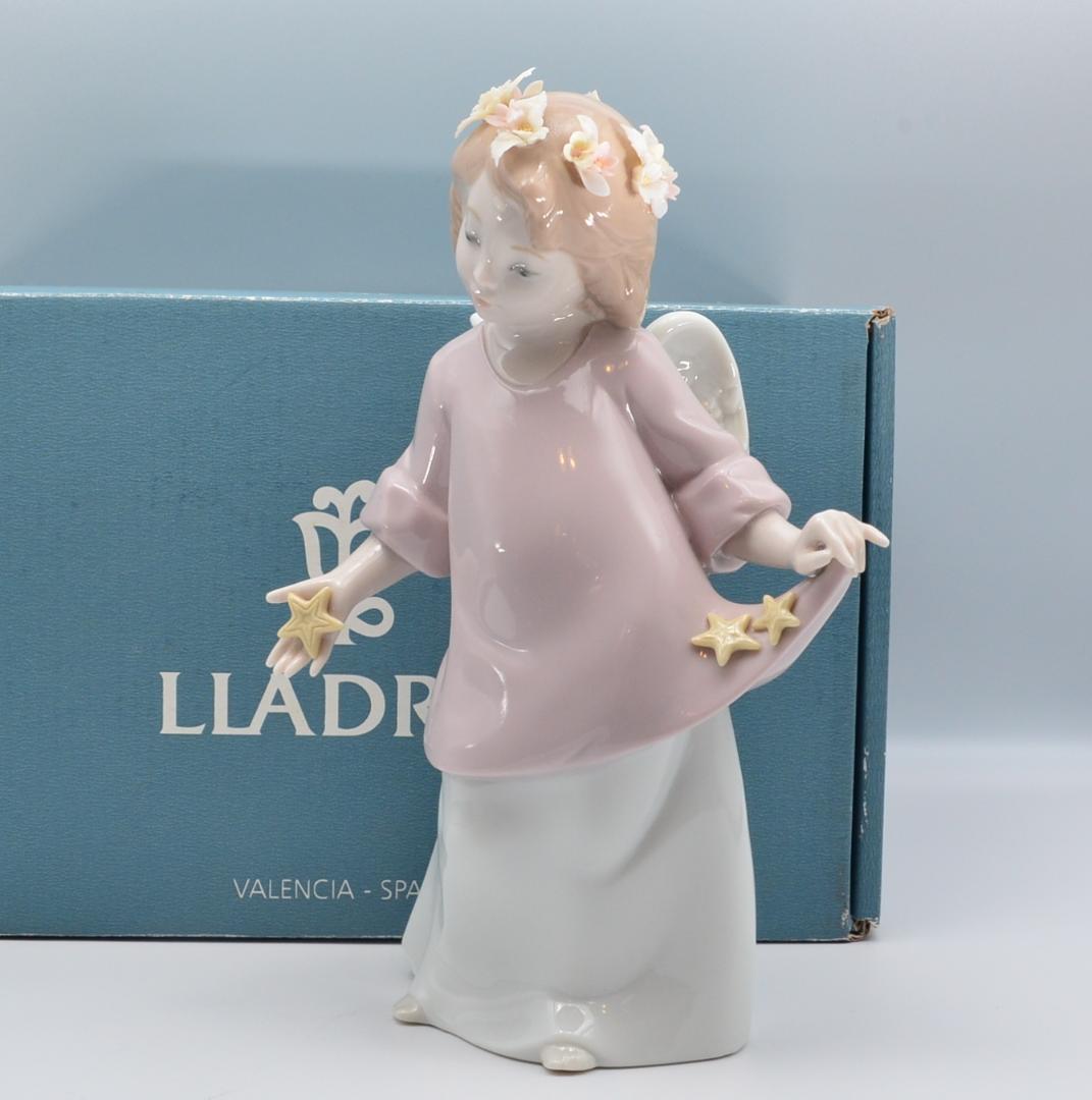 星に願いを ＃6924 ☆リヤドロ スペイン ポーセリン 箱付き ご成約済み