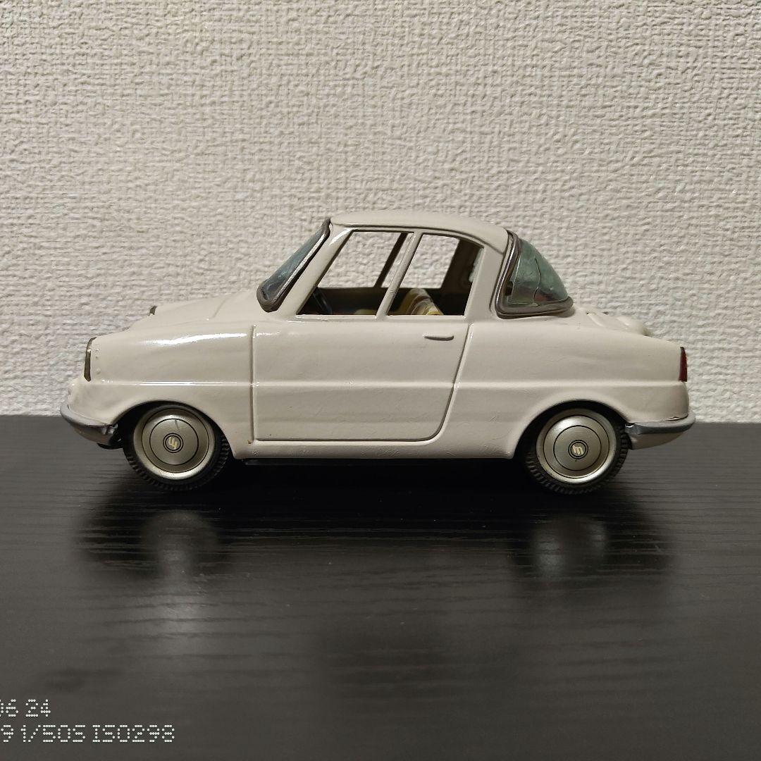 ブリキ　BANDAI　バンダイ　マツダ　R360　クーペ　クリーム色