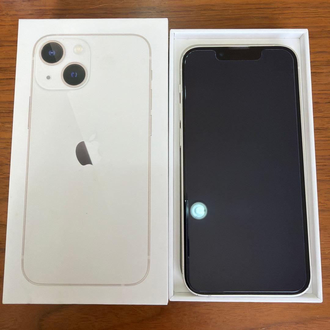 iPhone 13 mini 128GB ホワイト SIMロックなし 中古品 - メルカリ