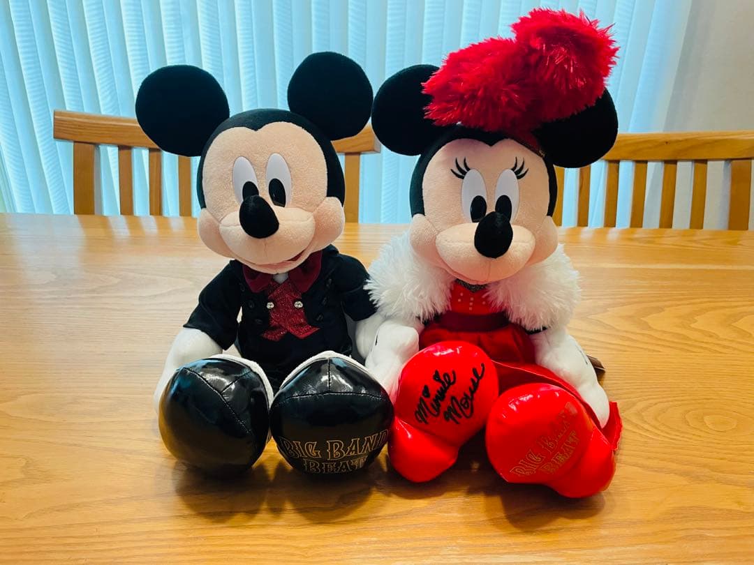 ディズニー ビックバンドビート ぬいぐるみ BBB サイン入り ミッキー