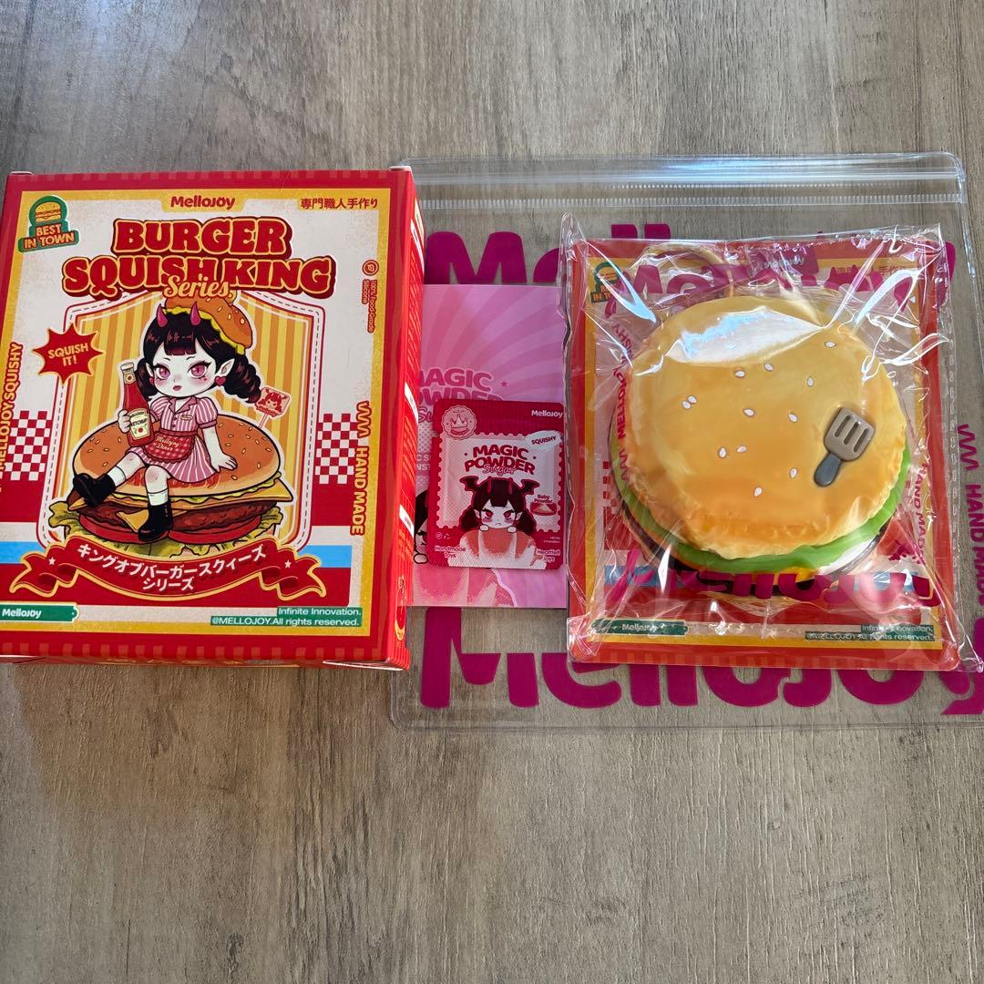 Mellojoy スクイーズ ハンバーガー チーズビーフエッグバーガー - メルカリ
