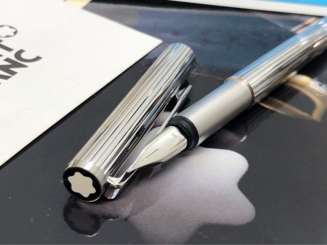 モンブラン ☆稀な未使用に近い極上の保管品！総プラチナ張りノブレス