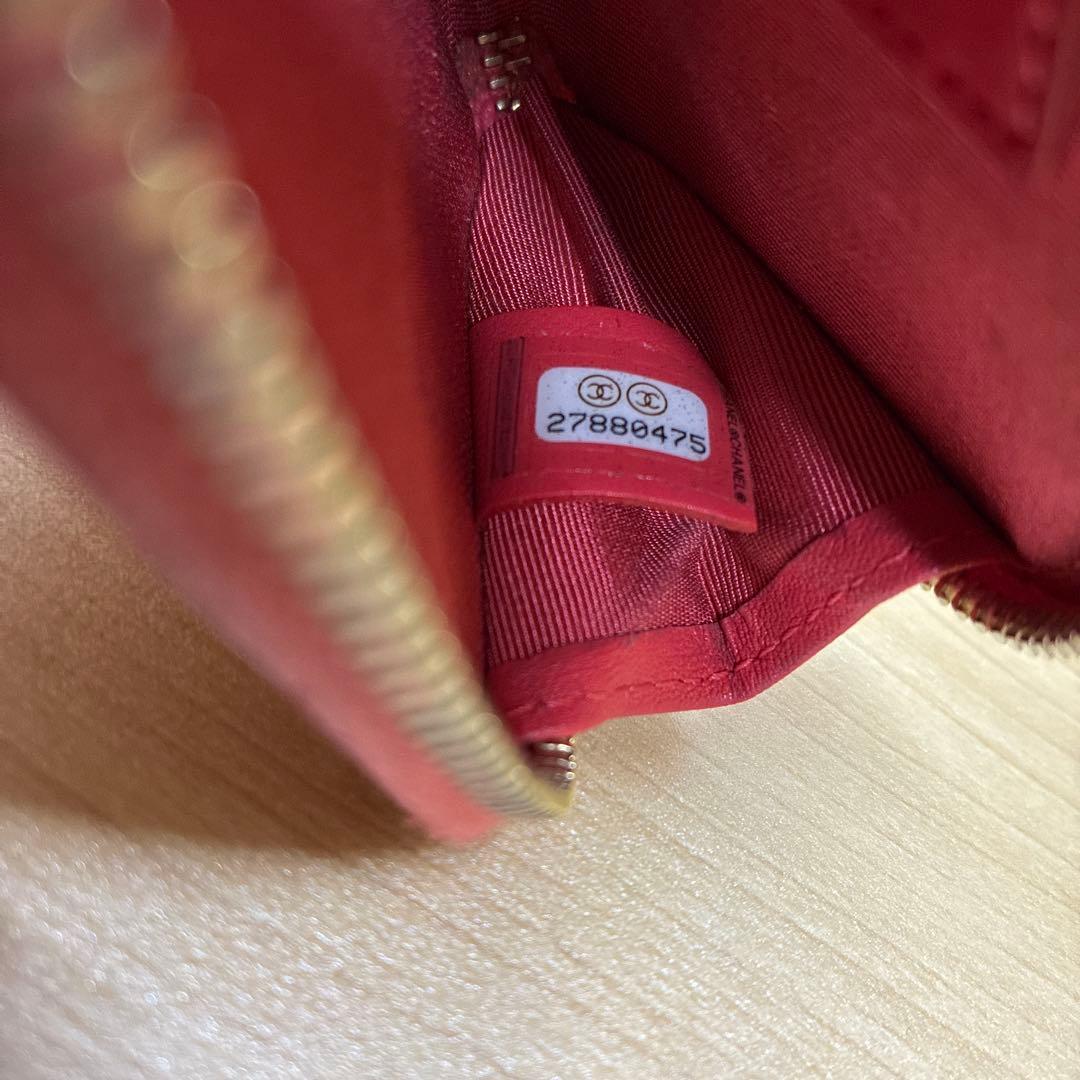 CHANEL シャネル　ケース　カードケース　マトラッセ　ココマーク