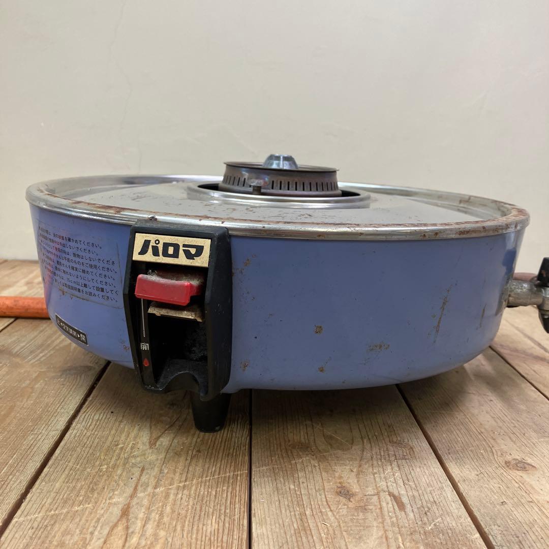 B壁 昭和レトロ パロマ PR-4号A LPガス用 2.2升炊き ガス炊飯器 - メルカリ