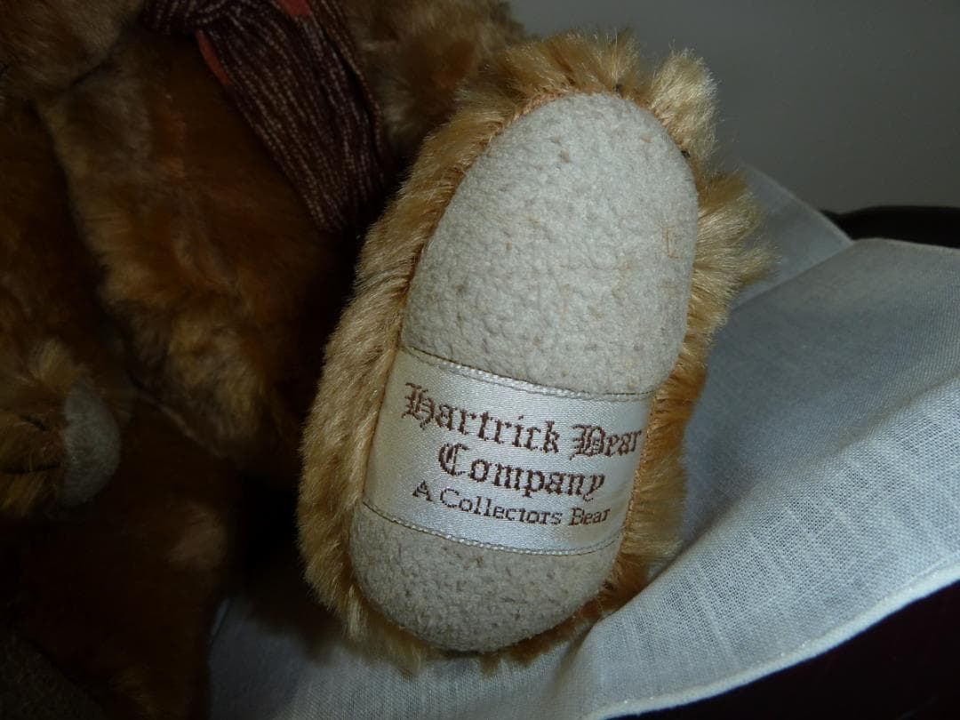 イギリス／ハートリックベアー（シュタイフレプリカ）テディベアーハンドメイド