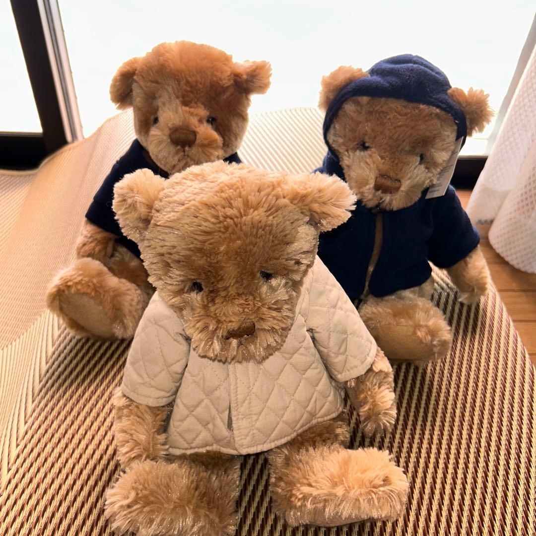 デジモン ぬいぐるみ テディベア3体