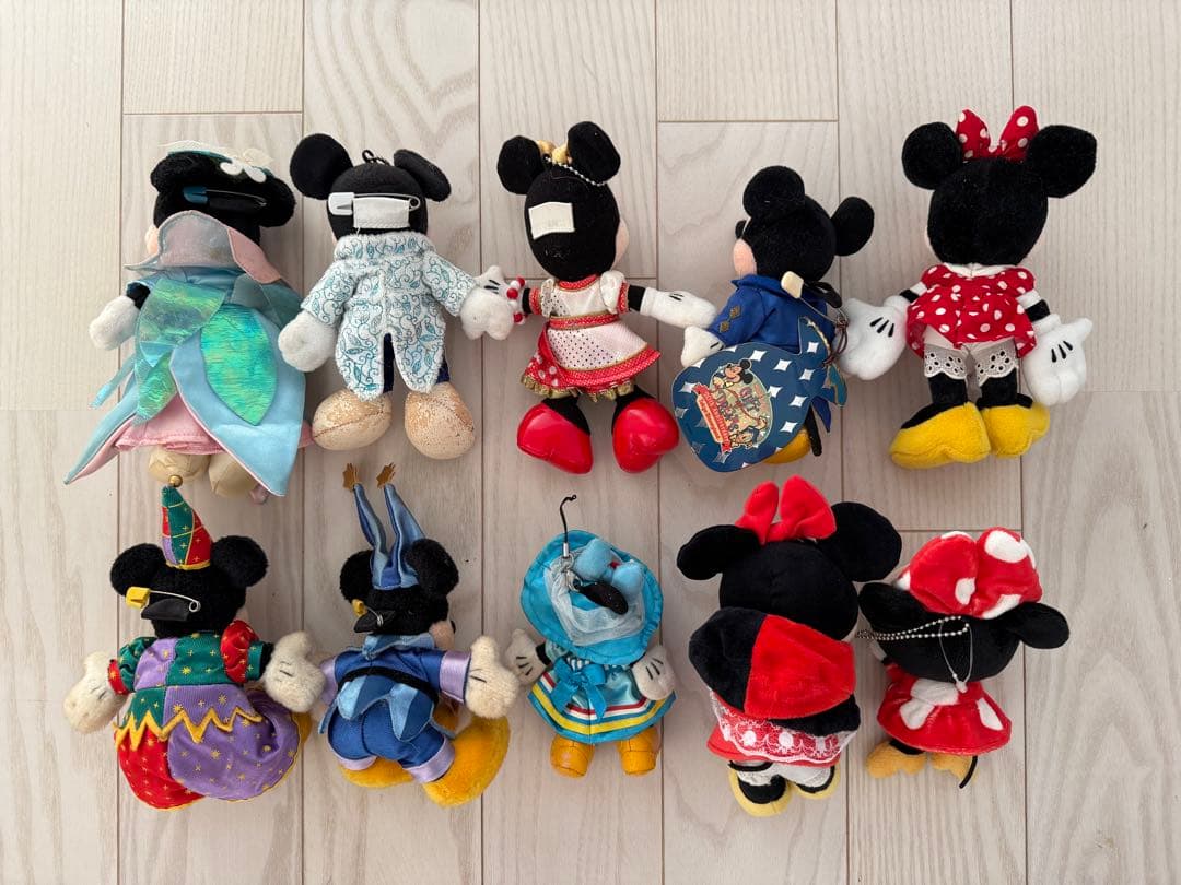 ミッキー ミニー ぬいぐるみバッジ セット 東京ディズニーランド41
