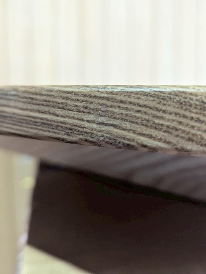 90cm 円形ダイニングテーブル 高級タモ無垢材