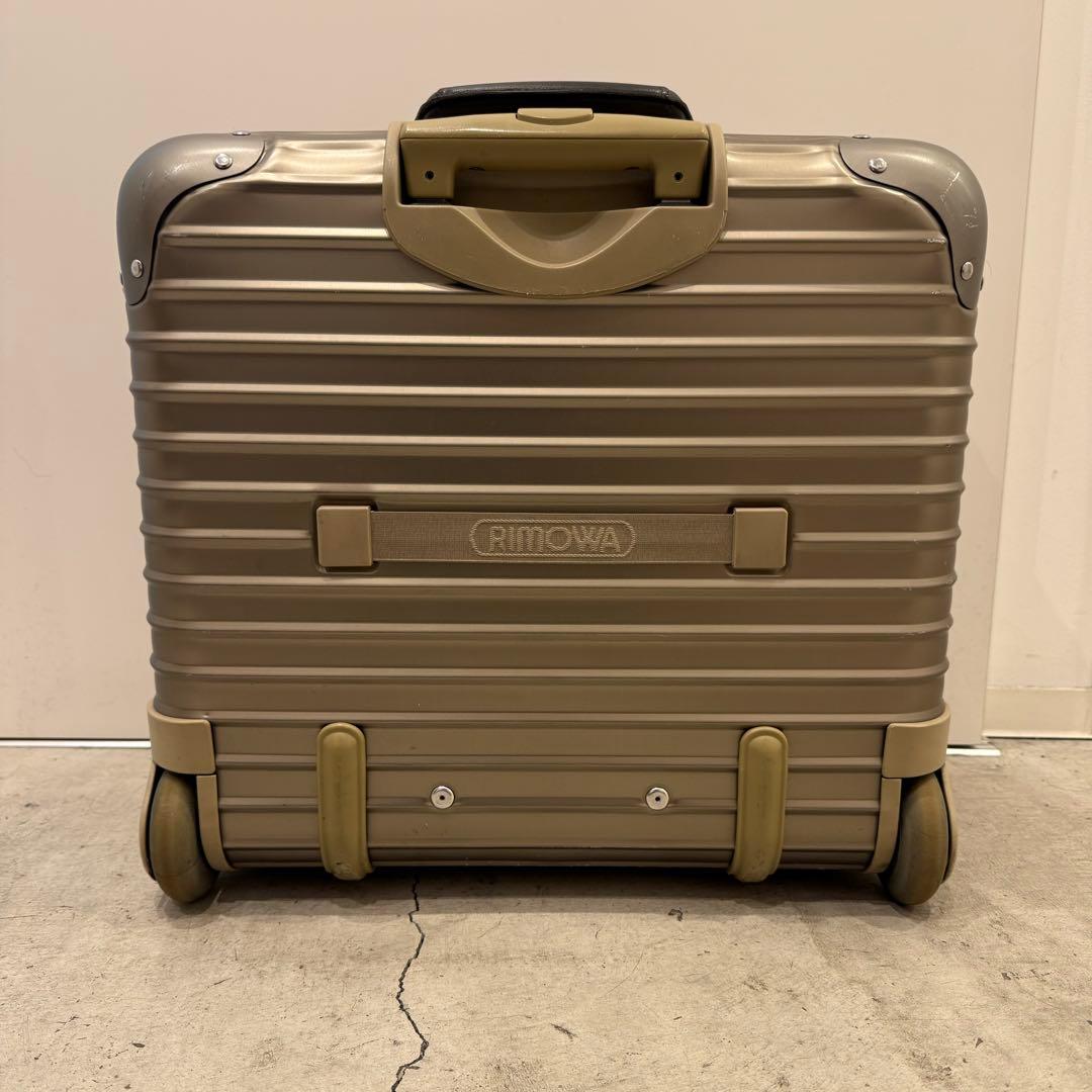 リモワルフトハンザビジネストロリーブラウン