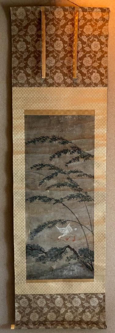 仙堺圖 古法眼筆 弐幅對 古法眼 掛軸 骨董品 アンティーク - メルカリ