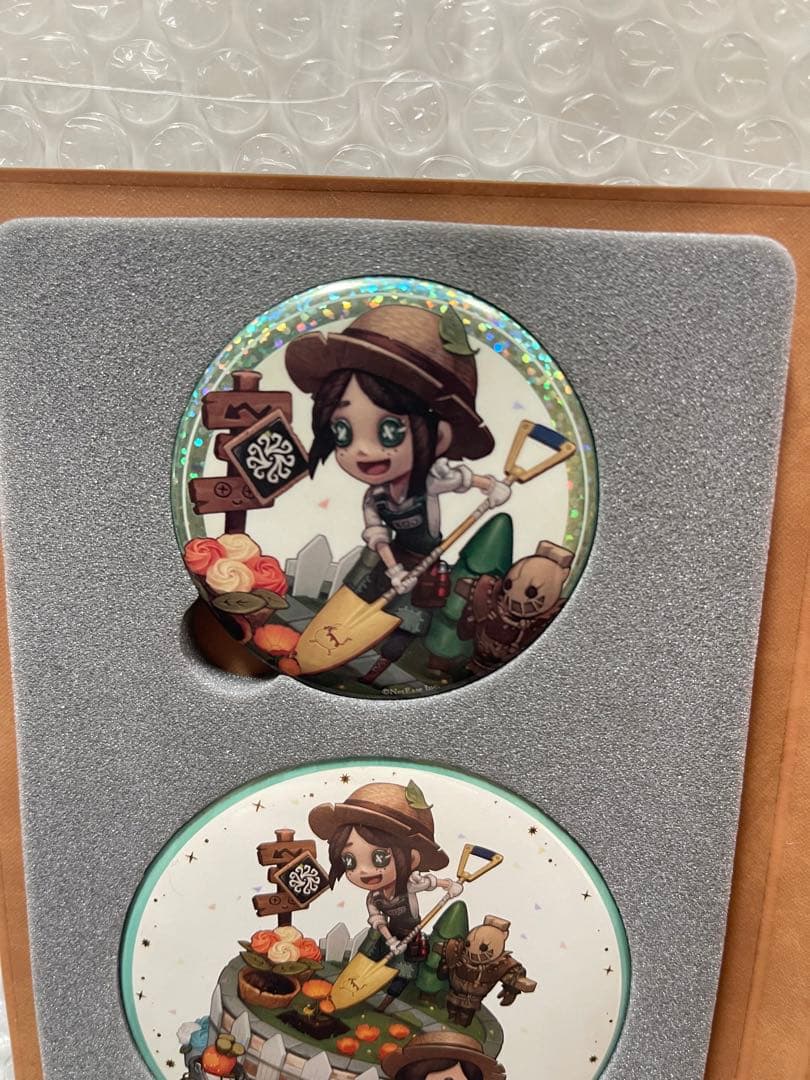第五人格 庭師 誕生日 缶バッジ 収納ケース