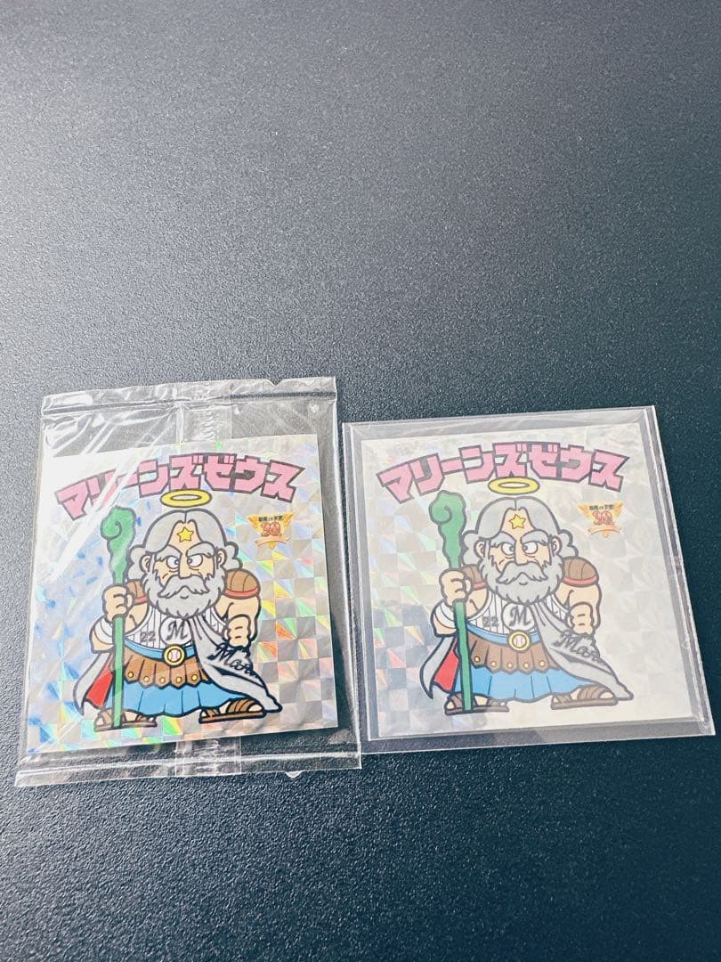 ビックリマン マリーンズゼウス 佐々木朗希 井口資仁 3枚セット