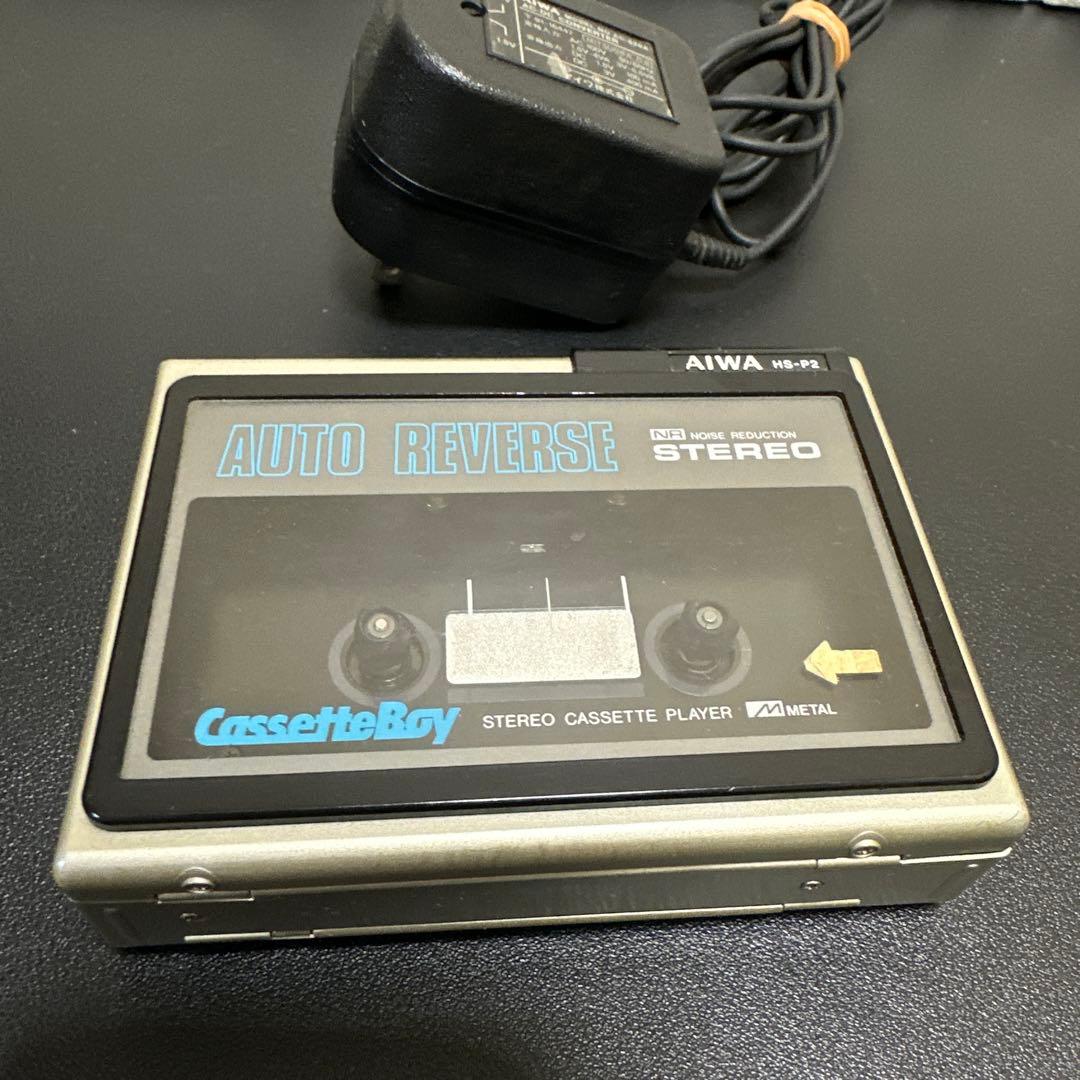 AIWAアイワ CassetteBoy HS-P2 通電OK ジャンク 現状品 - メルカリ