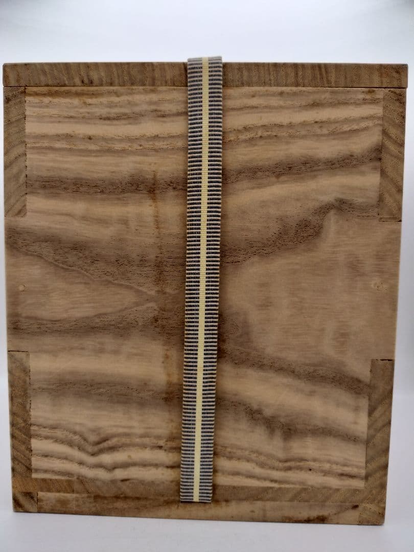 b577 風炉釜 姥口 筒 山水紋 横倉嘉山 木箱 茶道具 古物