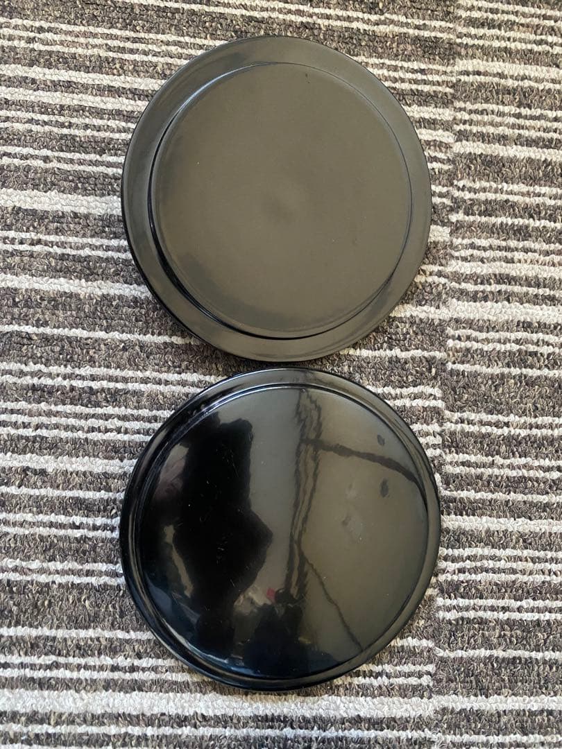 茶道具 塗蓋 黒塗 漆器 水指 替蓋 一文字　まとめ　4点　木製　未使用