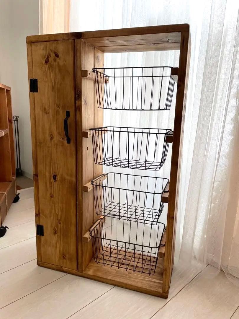 トイレ収納　トイレラック　木製ラック　オシャレ家具　おしゃれ収納　男前インテリア