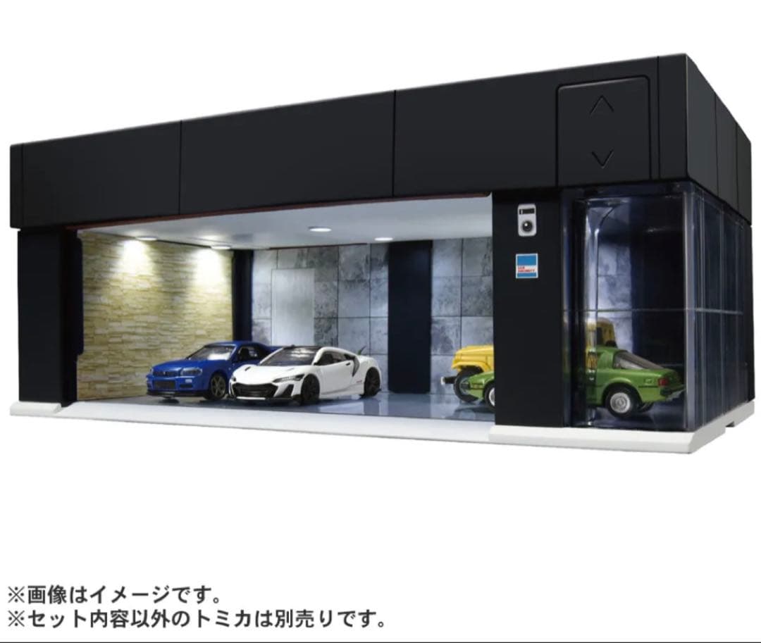 トミカプレミアム GARAGE PREMIUM BLACK Edition