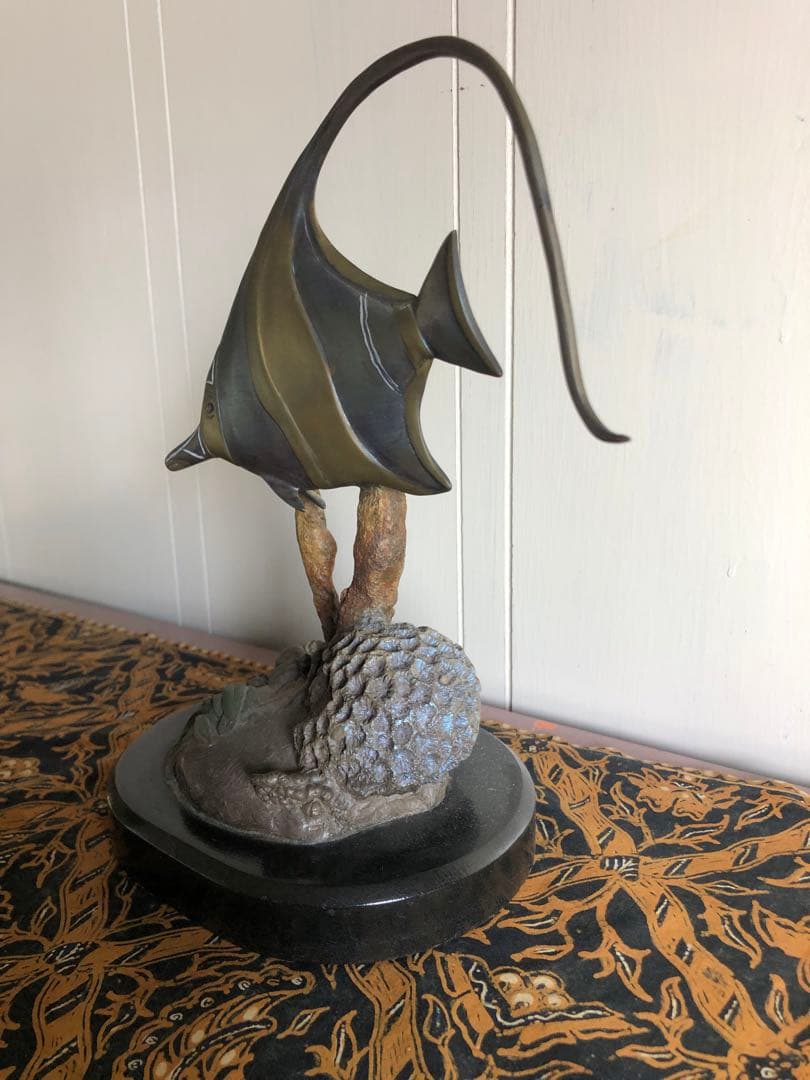 rip caswell ブロンズ　置物　オブジェ　MADE IN USA 魚