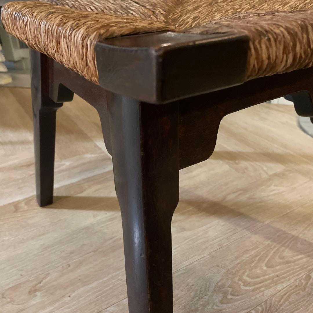 松本民芸　514ラッシスツール　シャルロットペリアン