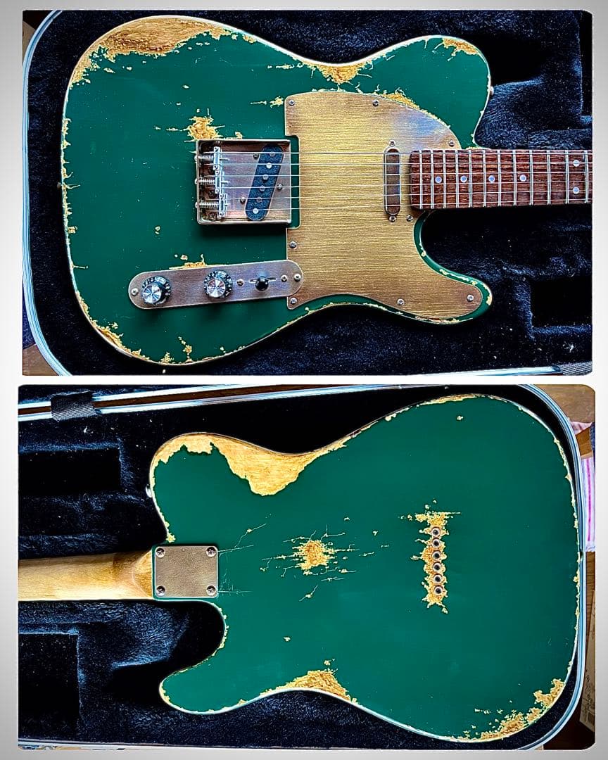 ハードレリックテレキャスタータイプ/ラッカー/アルニコ5PU×オイル